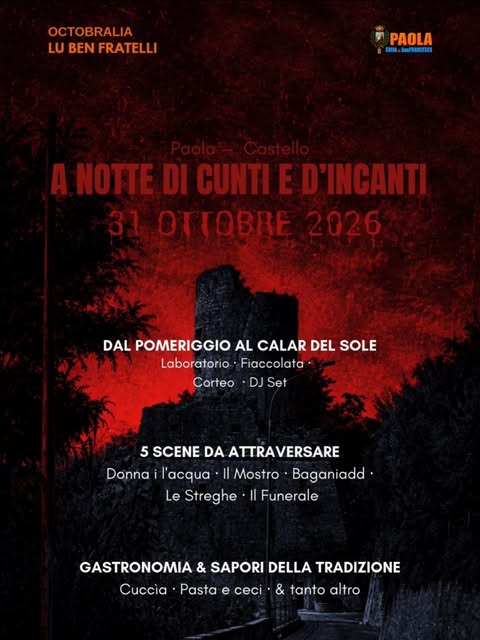 Locandina di La Notte di Cunti e d'Incanti