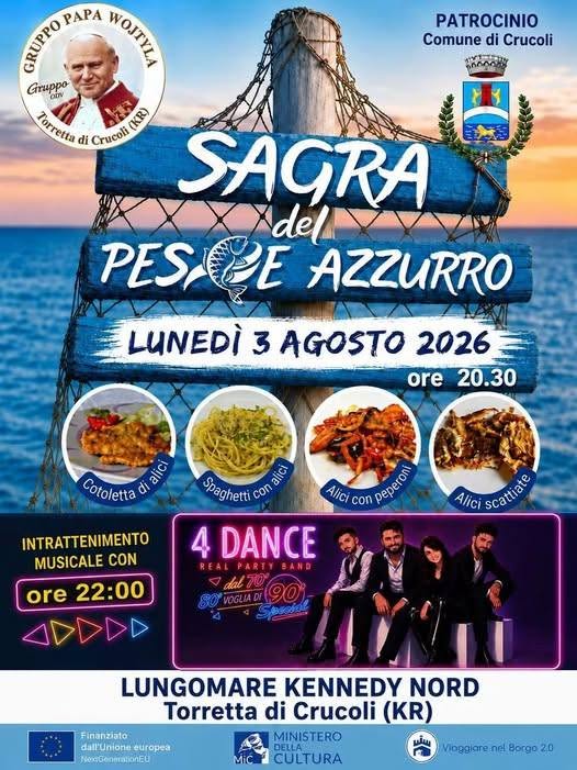 Locandina di Sagra del Pesce Azzurro