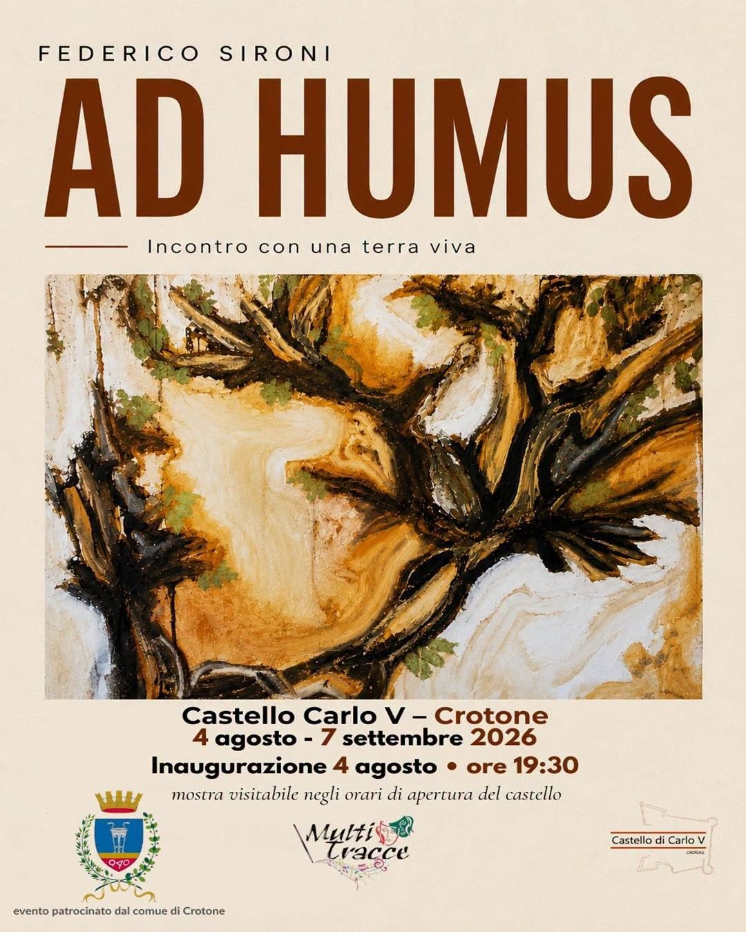 Locandina di Federico Sironi - Ad Humus