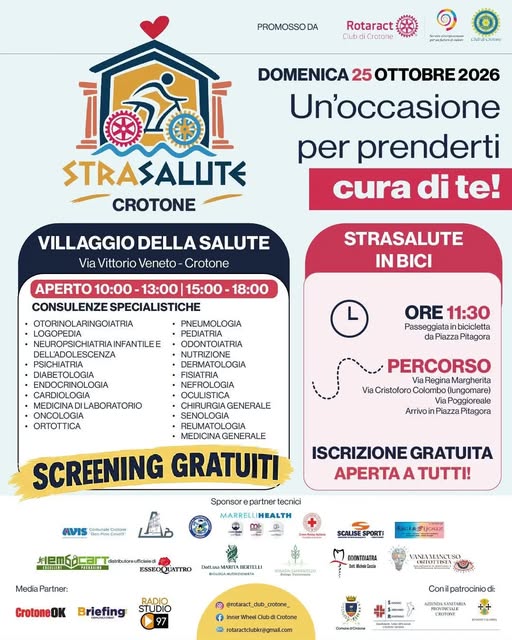 Affiche de StraSalute 2026 – Villaggio della Salute e StraSalute in Bici