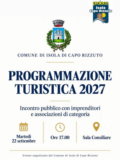 Plakat von Programmazione Turistica 2027
