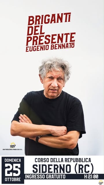 Affiche de Briganti del Presente - Eugenio Bennato Taranta Power