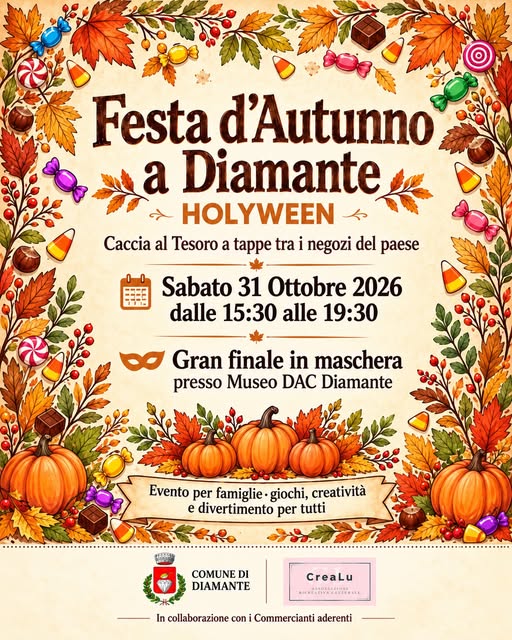 Locandina di Festa d'Autunno a Diamante - HOLYWEEN