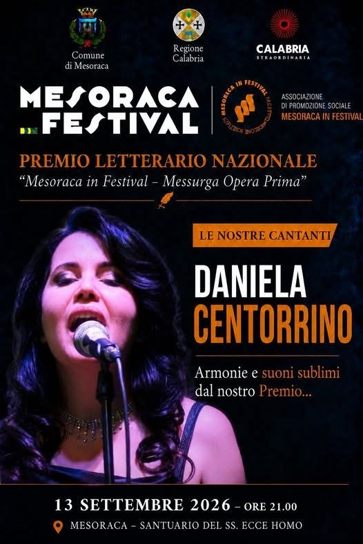 Plakat von Concerto di Daniela Centorrino - Mesoraca Festival