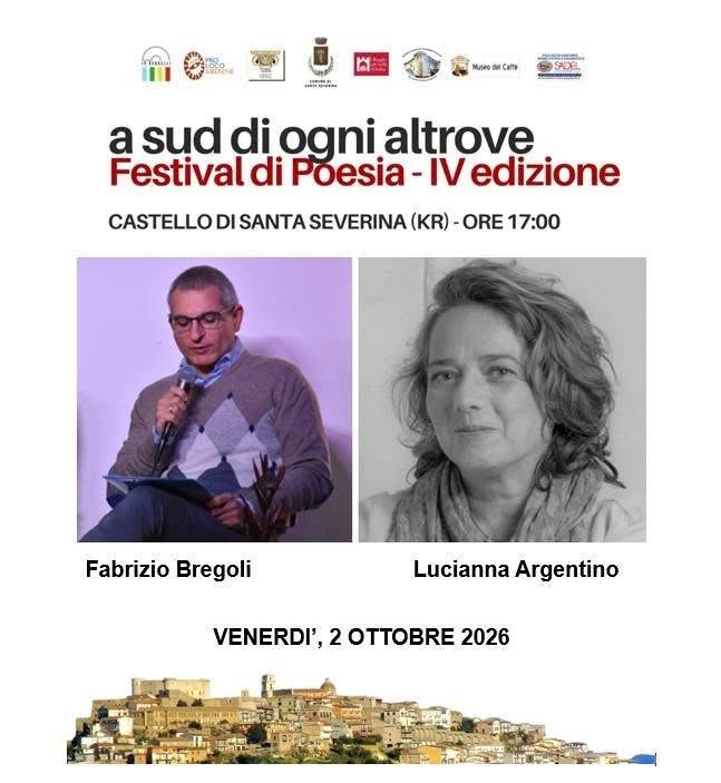 Plakat von a sud di ogni altrove - Festival di Poesia - IV edizione