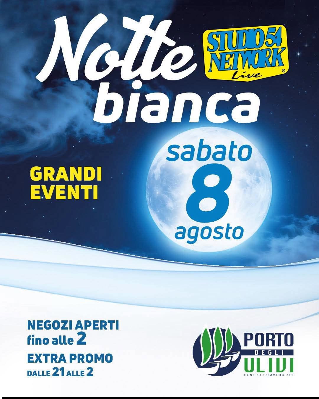 Locandina di Notte bianca con Studio 54 Network