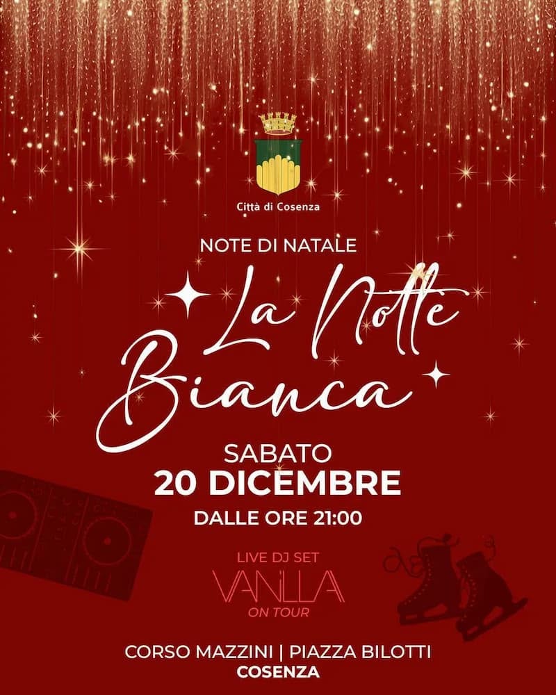 Locandina di NOTE DI NATALE - La Notte Bianca