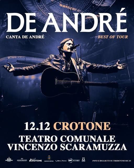 Poster for DE ANDRÉ CANTA DE ANDRÉ BEST OF TOUR