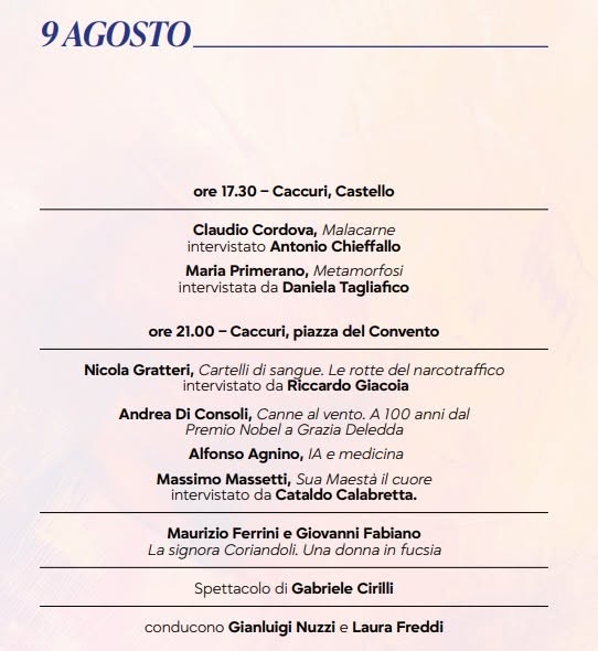Locandina di 9 AGOSTO